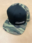 Snap back Flat Bill Army Camo patch Team Niggemeyer Fishing