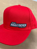 Snap back Flat Bill Red patch Team Niggemeyer Fishing