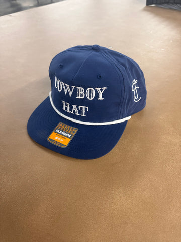 Cowboy Hat JC Rope hat Navy