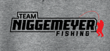 Hoodie Team Niggemeyer Fishing Grey