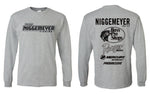 Long sleeve T-shirt Grey Team Niggemeyer Fishing